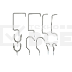 Набор кронштейнов вкручивающихся Rexant 10 шт., фото 1