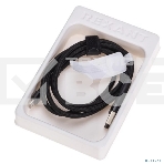 Кабель Rexant USB-A - Lightning для Apple, 2,4А, 1м, в черной нейлоновой оплетке, с LED подсветкой, фото4