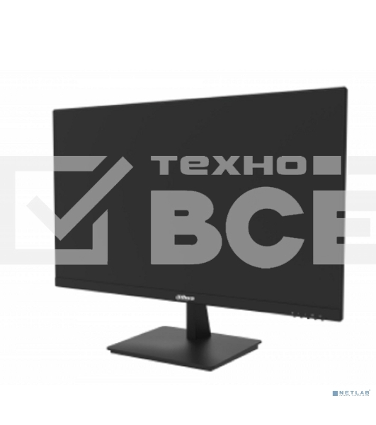 Монитор 27' Dahua DHI-LM27-L200 IPS 1920x1080, 75 Гц, 230 кд/м², 14 мс, 16:9, 1xHDMI, 1xVGA, черный