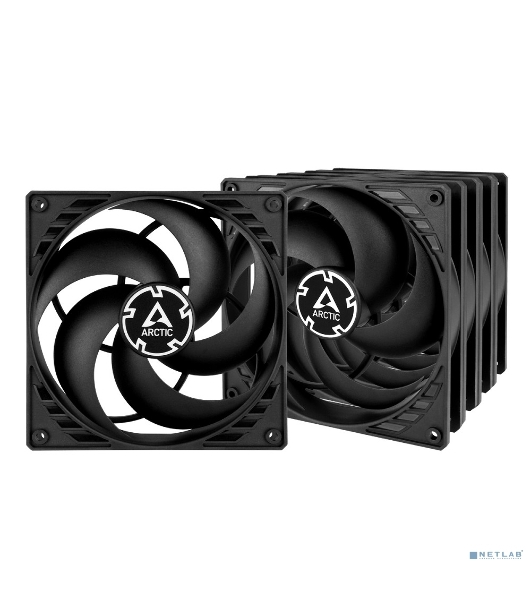 Вентилятор для корпуса Arctic P14 Value Pack черный, 140 мм, 1700 об/мин, 24.5 дБ, 3 pin
