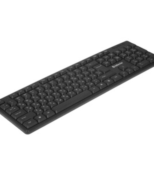 Клавиатура проводная Defender Element HB-520, USB, черный