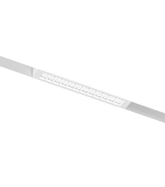 Трековый линейный светильник Ambrella light GL8070 WH белый IP20 9W 3000-6000K 220V 24° 220*25*41