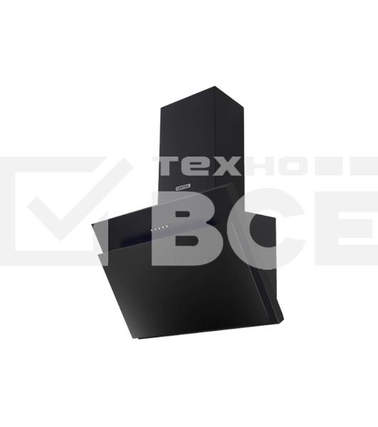 Вытяжка наклонная Centek CT-1826-60 черный, 60 см, 600 куб. м/ч, 69 дБ