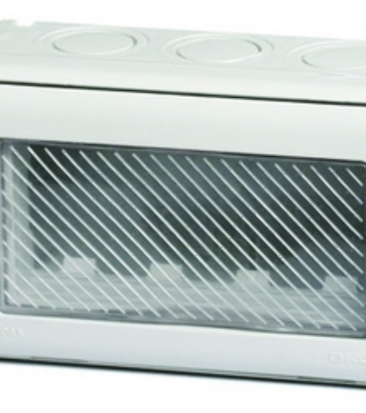 Коробка установочная под VIVA 4 мод. настен. IP55 ДКС 54755