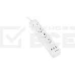 Удлинитель с USB зарядкой Harper UCH-330 White, фото8