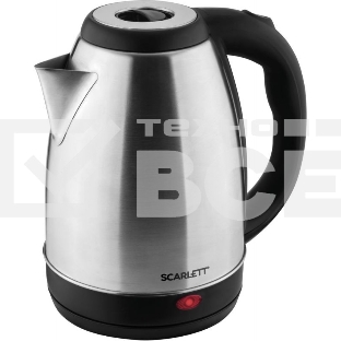 Чайник Scarlett SC-EK21S51 , 1,8 л, 1600 Вт, нерж.ст.