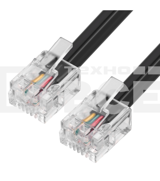 Телефонный шнур Greenconnect удлинитель для аппарата 3.0m GCR-TP6P4C-3.0m, 6P4C (джек 6p4c - jack 6p4c) белый Greenconnect Телефонный шнур удлинитель для аппарата 3.0m GCR-TP6P4C-3.0m, 6P4C (джек 6p4c - jack 6p4c) белый