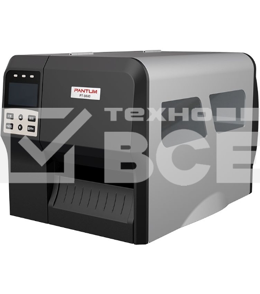 Принтер этикеток термотрансферный Pantum TT PT-B680 300 dpi, 203 мм/сек, Ethernet (RJ45), RS-232, USB, чёрный