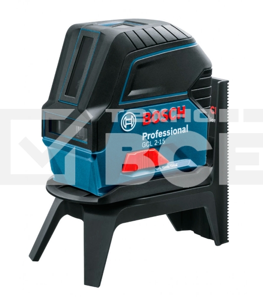 Комбинированный лазер Bosch GCL 2-15+RM1+BM3 [0601066E02] Комбинированный лазер { 630-650 нм, 15 м, 0.49 кг кейс}