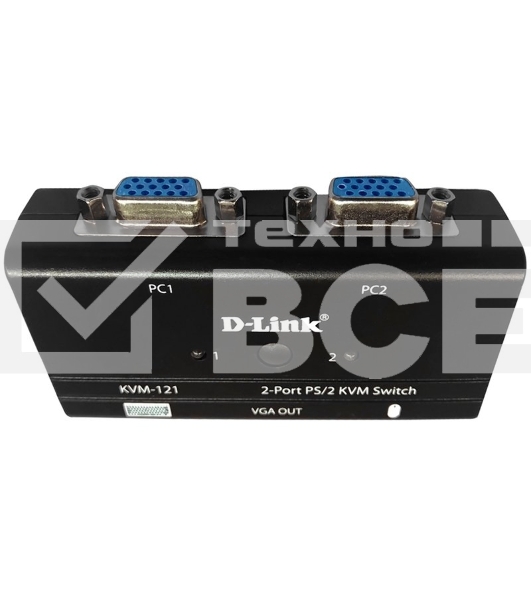 Переключатель D-Link KVM-121 (KVM-121/B1A)