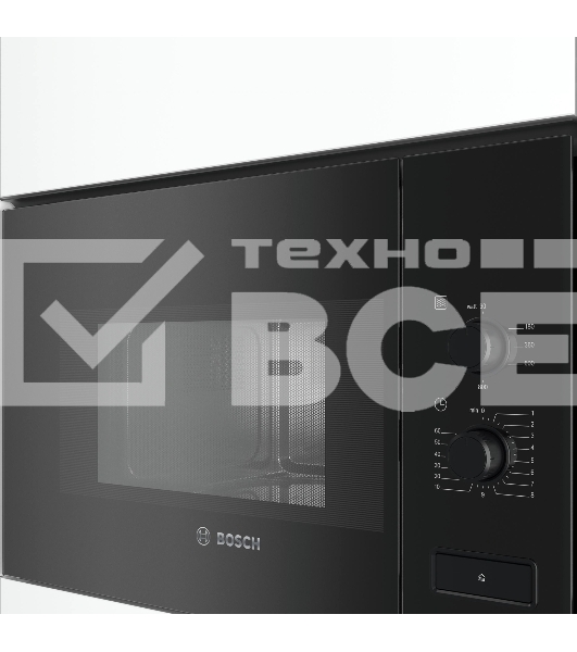 Микроволновая печь встраиваемая Bosch BFL520MB0, черный