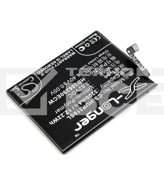 Аккумулятор CameronSino CS-HUP110SL HB386280ECW для Huawei Honor 93.82V / 3200mAh / 12.22Wh