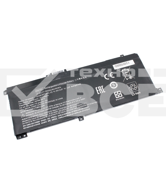 Аккумуляторная батарея для ноутбука HP Envy X360 15-DR 14.8V 3400mAH OEM
