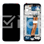 Дисплей для Samsung Galaxy A03 SM-A035F черный с рамкой, фото2