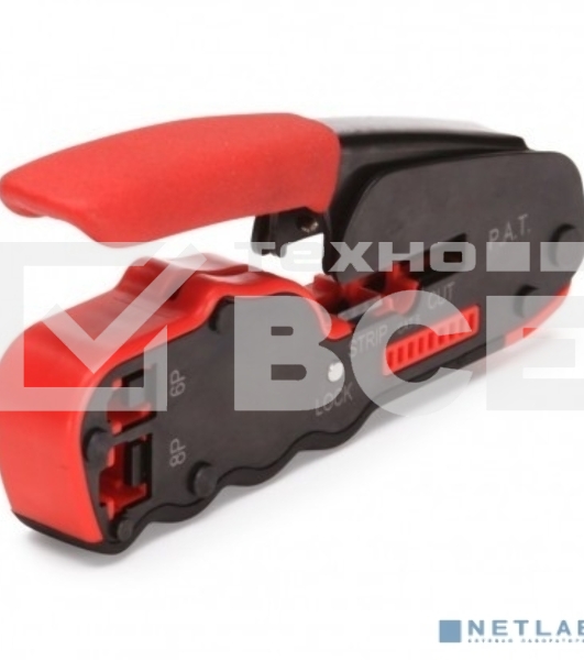 Пресс-клещи для RJ разъемов КВТ JT-04