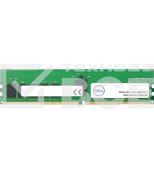 Оперативная память Dell, DDR4, 16GB (1x16 GB), 3200 MHz, CL22, ECC, RDIMM