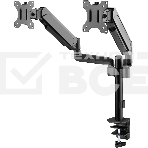 Кронштейн для мониторов ЖК Digma D-MM202D черный 17'-32' макс.9кг крепление к столешнице поворот и наклон, фото7