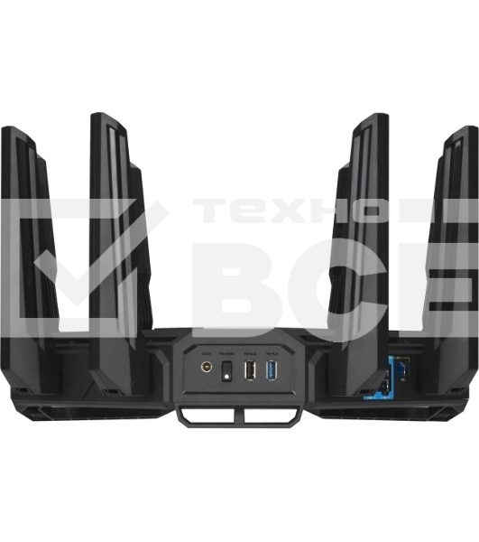 Маршрутизатор ASUS GT-BE19000, черный/красный, 90IG0850-MO9A0V