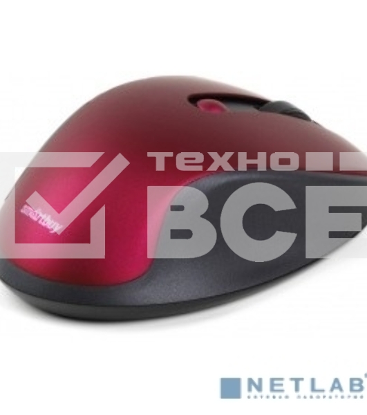 Мышь беспроводная Smartbuy 508 бордо SBM-508AG-I