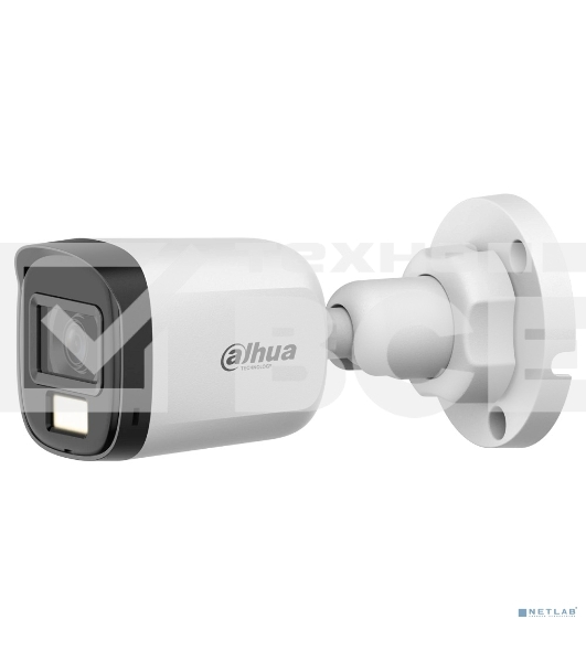 Камера видеонаблюдения аналоговая Dahua DH-HAC-B1A21P-U-IL-0280B 2.8-2.8мм цв.