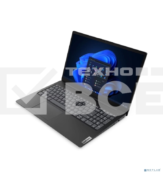 Ноутбук Lenovo V15 G4 AMN Ryzen 5 7520U 16Gb SSD512Gb AMD Radeon 610M 15.6' TN FHD (1920x1080) без ОС grey WiFi BT Cam (83CQA01BIN)