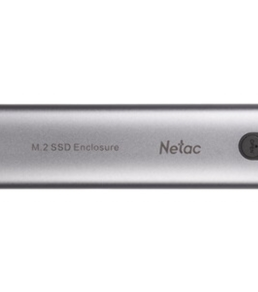 Внешний корпус для SSD Netac WH51 External SSD Case M.2 NVMe/SATA, with A to C cable, Aluminum