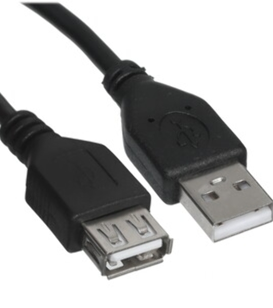 Кабель а/в GoPower Длина 1.8 м Разъемы USB A (M)-USB B (M) белый 00-00028931