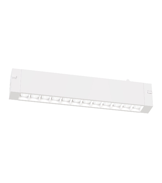 Трековый линейный светильник Ambrella light GL8070 WH белый IP20 9W 3000-6000K 220V 24° 220*25*41