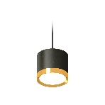 Светильник Ambrella Light XP8111012 SBK/PYG черный песок/золото желтое полированное GX53 (A2333, C8111, N8124), фото4