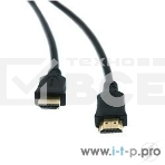 Кабель Proconnect (17-6203-6) Шнур  HDMI - HDMI  gold  1.5М  с фильтрами  (PE bag), фото2