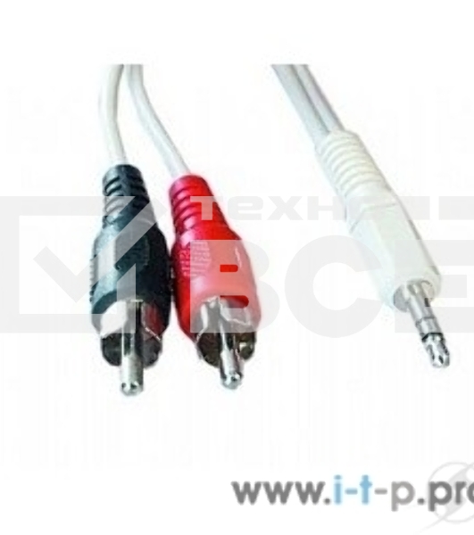 Кабель аудио Gembird Jack3.5 / 2xRCA, 1.5м