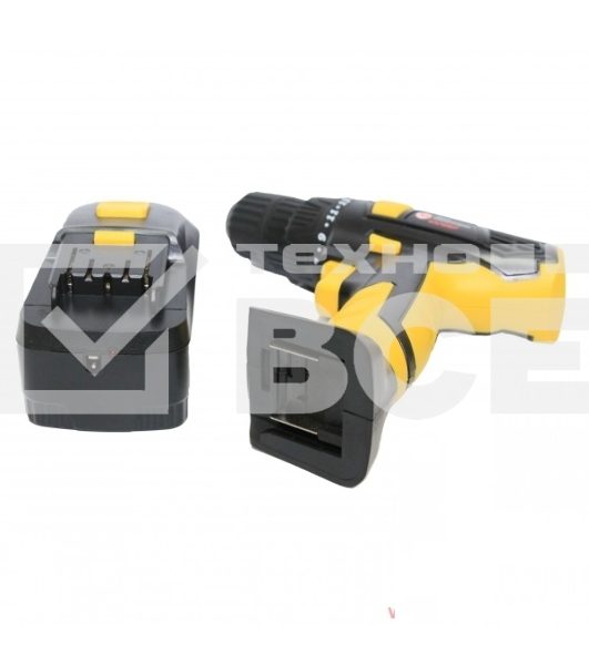 Дрель аккумуляторная КАЛИБР ДА-18-2А+ 18 в ni-cd 0 - 550об/мин 22 нм 0.8-10мм 2аккум. коробка