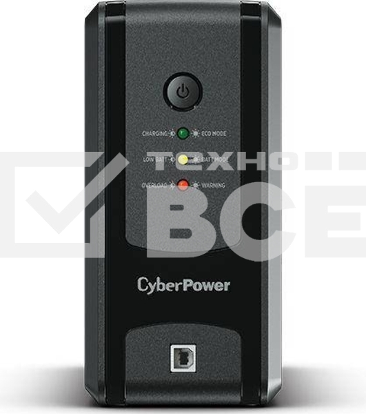 Источник бесперебойного питания CyberPower Line-Interactive UT850EG, 850VA/425W, USB/RJ11/45, (3 EURO)