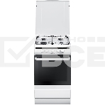 Плита газовая Hansa FCGW51003 белый, конфорок 4 шт, духовка 56 л, 50 см x 85 см x 60 см, фото8