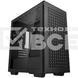 Компьютерный корпус Deepcool CH370 черный без БП mATX 1x120mm 1xUSB2.0 1xUSB3.0 audio bott PSU