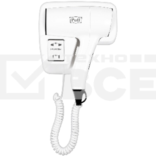 Фен Puff 1201B 1200Вт белый