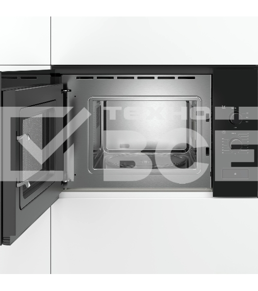 Микроволновая печь встраиваемая Bosch BFL520MB0, черный