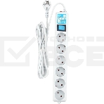 Фильтр-удлинитель PowerCube PRO (SPL(5+1)-16B-P-5М) 5.0 м, LC контур - подавление В/Ч помех, 16А/3,5 кВт, фото8