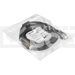 Кабель HDMI ExeGate EX-CC-HDMI-3.0F (19M/19M, 3м, v1.4b, ферритовые кольца, позолоченные контакты)