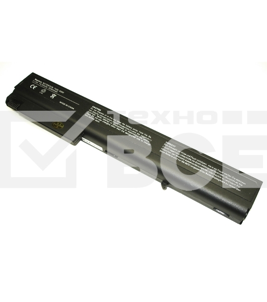 Аккумуляторная батарея для ноутбука HP Compaq 8710w nw9440 14.8V 5200mAh OEM черная