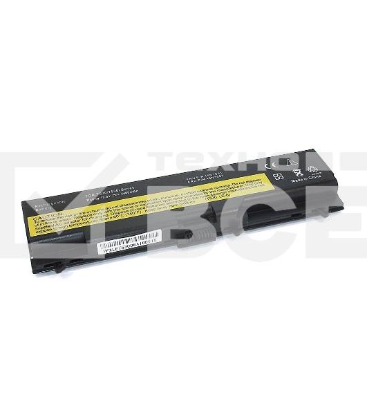 Аккумуляторная батарея для ноутбука Lenovo ThinkPad T430 (42T4235 70+) 5200mAh OEM черная