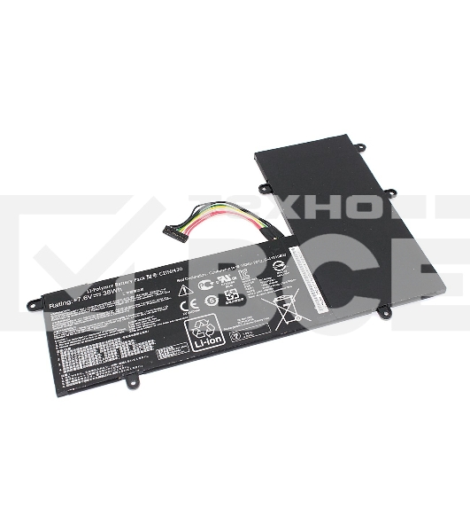Аккумуляторная батарея для ноутбукa Asus Chromebook C201PA7.6V 4840mAh Orig