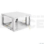 Шкаф телеком. настенный разборный 6U (600х650) дверь металл (ШРН-Э-6.650.1), фото6