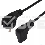 Кабель комп - розетка AOpen ACE021R-3M 220V EU (угол-угол) 3m, фото3