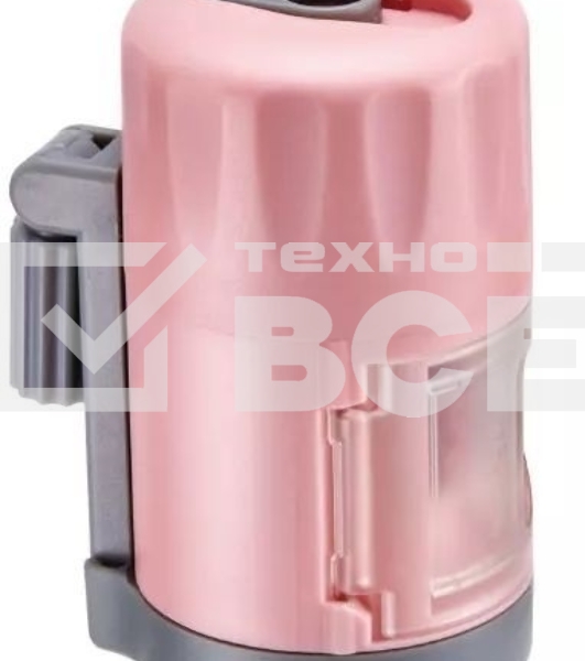 Точилка для карандашей механическая Kw-Trio 03420PINK 1 отверстие металл/пластик розовый пл.бокс