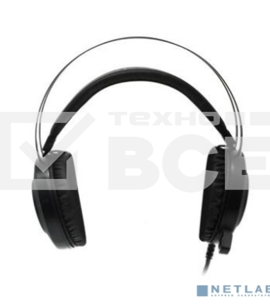 Наушники с микрофоном A4 Bloody G521 черный 2.3м мониторные USB оголовье (G521 (BLACK))