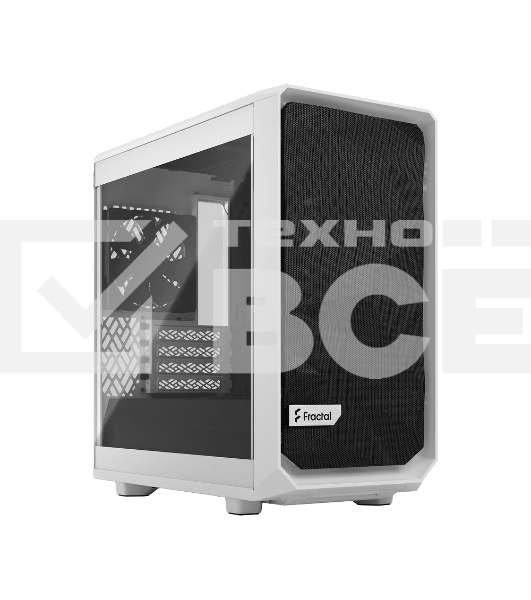 Компьютерный корпус Fractal Design Meshify 2 Mini белый TG Clear Tint/FD-C-MES2M-02