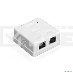 Розетка компьютерная двойная ExeGate SM2-RJ45-C6 RJ-45 кат.6 UTP Krone/110, фото6