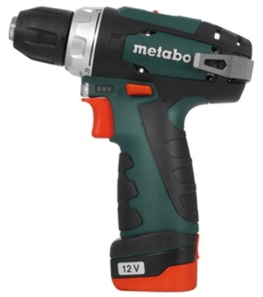 Дрель-шуруповерт Metabo PowerMaxx BS, 12 В, 2 Ач, 34 Нм, щеточный