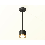 Светильник Ambrella Light XP8111012 SBK/PYG черный песок/золото желтое полированное GX53 (A2333, C8111, N8124), фото3